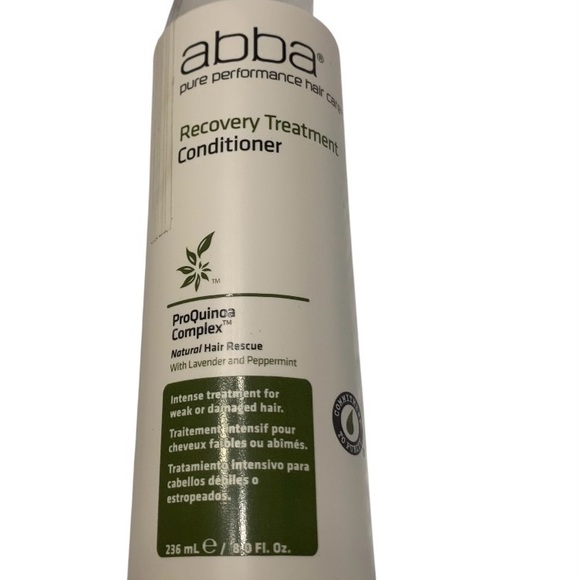 ABBA Other - ABBA Pure Recovery Treatment
Conditioner For Weak or Damaged Hair 8 oz NWT